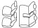 画像4: 送料無料【トヨタ　クラウン　ロイヤル１８系】Ａｕｔｏｗｅａｒ・オートウェアシートカバー　エアーメッシュ (4)