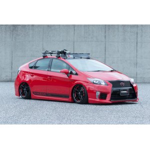 画像: エアロパーツ３点ＳＥＴ　送料無料 【トヨタ　プリウス　ＺＶＷ３０】 ＡＩＭＧＡＩＮ・エイムゲイン ＨＹＢＲＩＤ　Ｔｙｐｅ－Ｖ フロントバンパー・サイドステップ・リアハーフスポイラー ２カラー塗装品