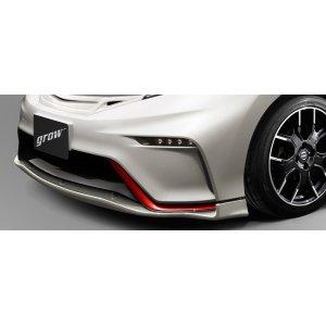 画像: フロントアンダースポイラー塗装品 【ニッサン　ノートＥ１２前期】 ｇｒｏｗ・グロウ　ＮＩＳＭＯ専用