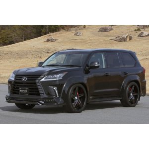 画像: エアロＫＩＴ 【ＬＥＸＵＳ　ＬＸ５７０　ＵＲＪ２０１Ｗ】 ＡＩＭＧＡＩＮ・エイムゲイン 純ＶＩＰ　ＥＸＥ フロントスポイラー・フロントワイドフエンダー・リアワイドフエンダー・リアハーフスポイラー・リアゲートスポイラー