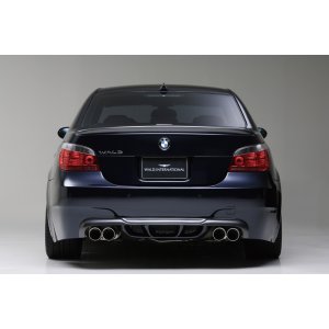 画像: ＷＡＬＤエアロパーツ リアバンパースポイラーＭ5　LOOK 【ＢＭＷ　５シリーズ　Ｅ６０　セダン　〜’０７ｙ’０７ｙ〜】 ＷＡＬＤ・ヴァルド ＳＰＯＲＴＳ　ＬＩＮＥ・スポーツライン　バンパータイプ