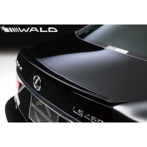 画像: トランクスポイラー 【レクサス　ＬＳ４６０/６００ｈ Ｆ ＳＰＯＲＴ　ＵＳＦ４０/ＵＶＦ４５ 後期　Ｈ24.10〜H29.10】 ＷＡＬＤ Ｅｘｅｃｕｔｉｖｅ　Ｌｉｎｅ・エグゼクティブライン