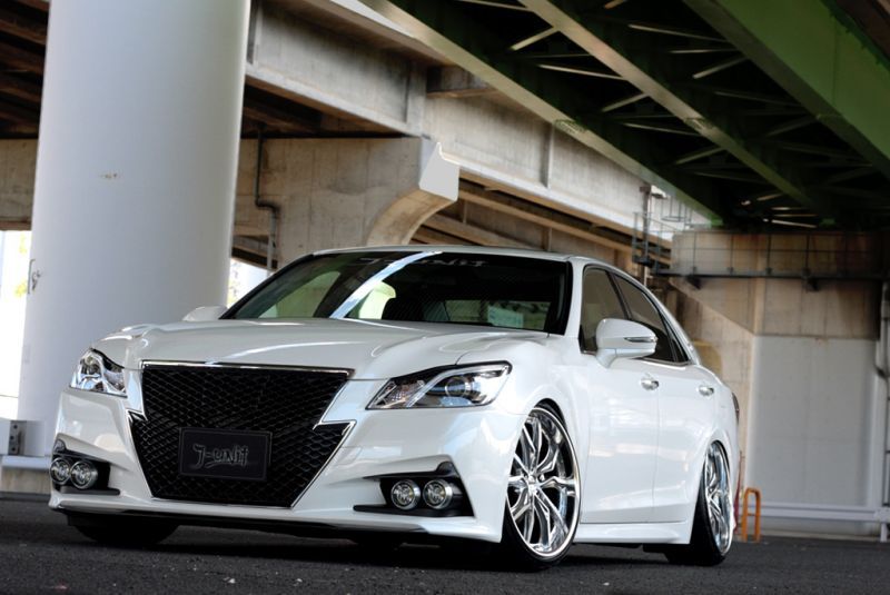 トヨタ 【新品未使用】トヨタ 210系クラウン AWS21# GRS21# フロントボンネットモール メッキ TOYOTA CROWN トヨタ純正品 送料無料