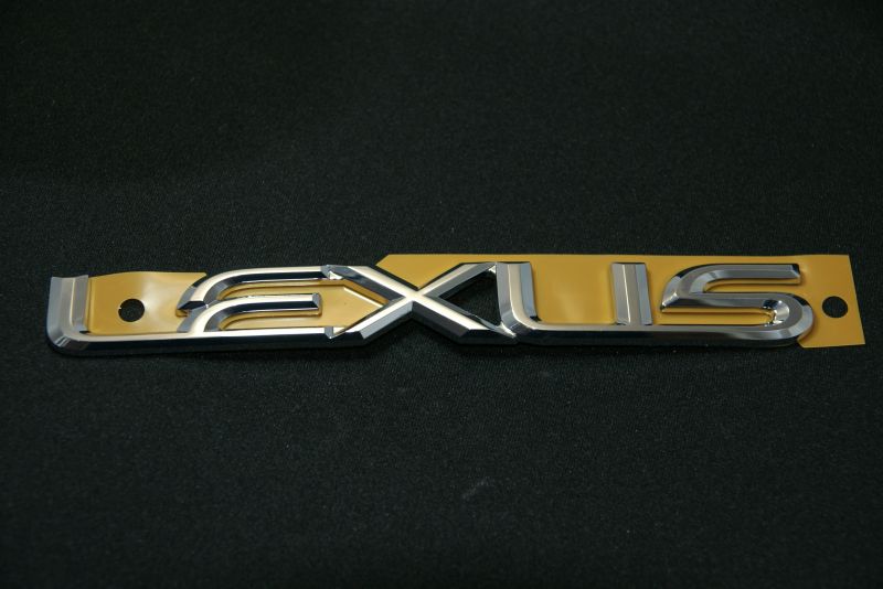 画像1: レクサス【クロームメッキ　LEXUS・レクサス ロゴ　大　２００mm×２４mm】正規ディーラー品　　
