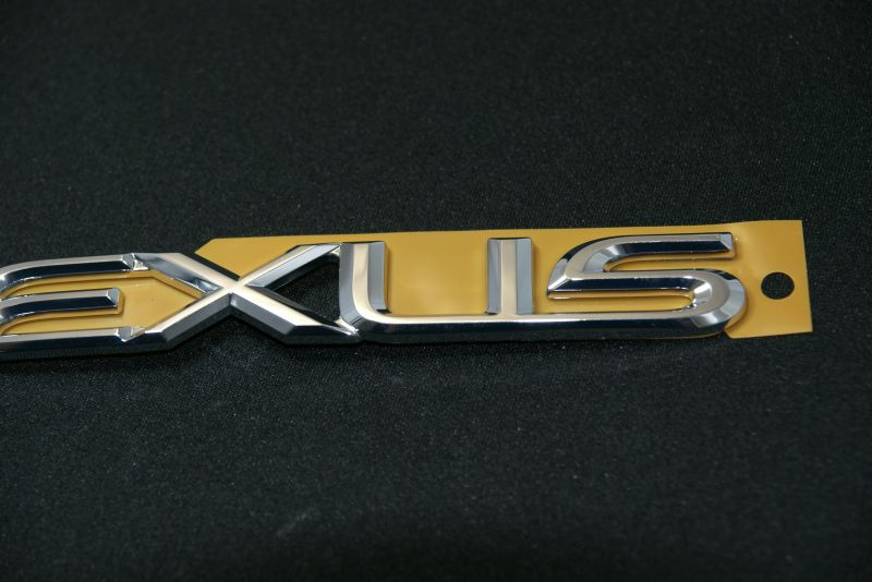 画像4: レクサス【クロームメッキ　LEXUS・レクサス ロゴ　大　２００mm×２４mm】正規ディーラー品　　