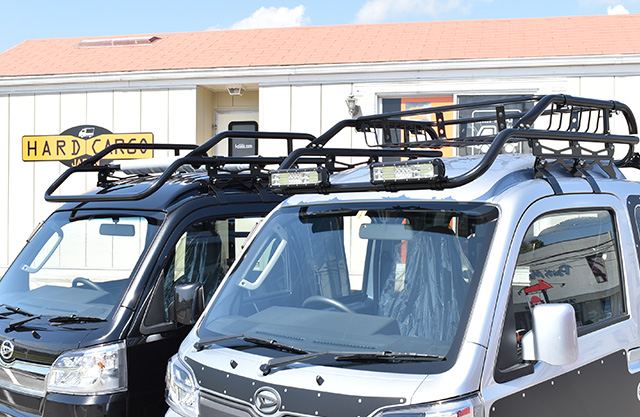 画像2: Ｈａｒｄ Ｃａｒｇo　Ｒｏｏｆ Ｒａｃｋ 【ルーフラック　ハイゼットジャンボ専用 S500P/S510P 】