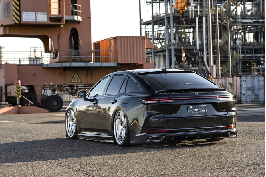 画像26: リアスポイラー 【TOYOTA　CROWN・クラウン AZSH32　2023.11〜】 エイムゲイン・ＡＩＭＧＡＩＮ 純VIP　EXE ＦＲＰ製　未塗装品