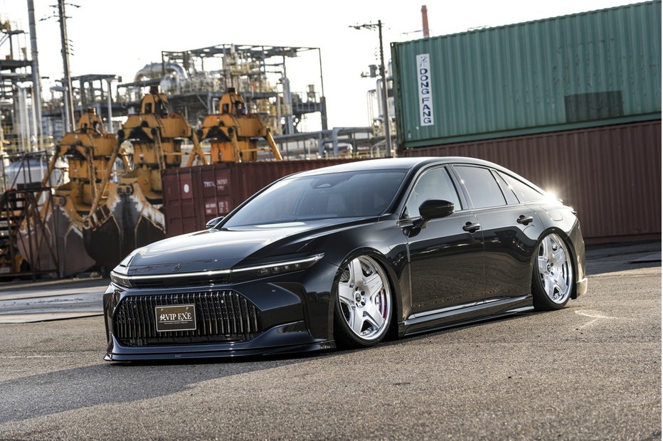 画像23: フロントスポイラー 【TOYOTA　CROWN・クラウン AZSH32　2023.11〜】 エイムゲイン・ＡＩＭＧＡＩＮ 純VIP　EXE ＦＲＰ製　未塗装品