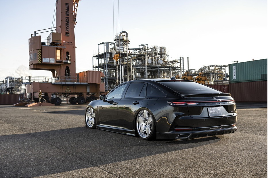 画像33: リアスポイラー 【TOYOTA　CROWN・クラウン AZSH32　2023.11〜】 エイムゲイン・ＡＩＭＧＡＩＮ 純VIP　EXE ＦＲＰ製　未塗装品